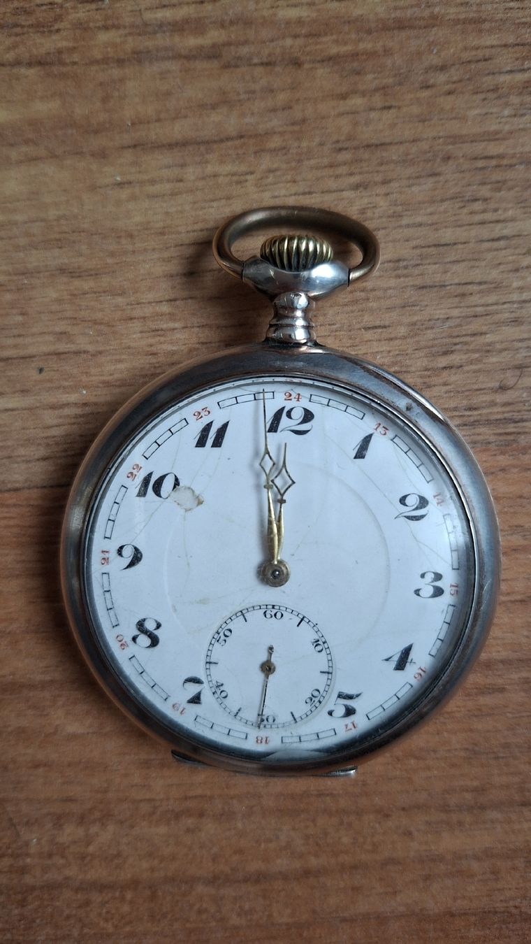 Orologi: Taschenuhr Silber – Usato da Greifensee venduto da rodolfo25