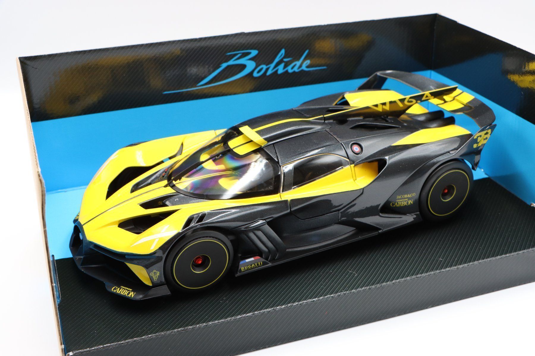 Bugatti Modellautos: Bugatti Bolide W16 2020 1:18 Bburago – Neu und originalverpackt aus Bühl b.Aarberg von modelldiecast 3