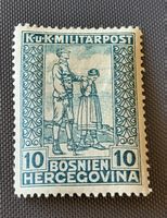 Bosnien und Herzegowina, Öst.-Ungarische Verw. 1918