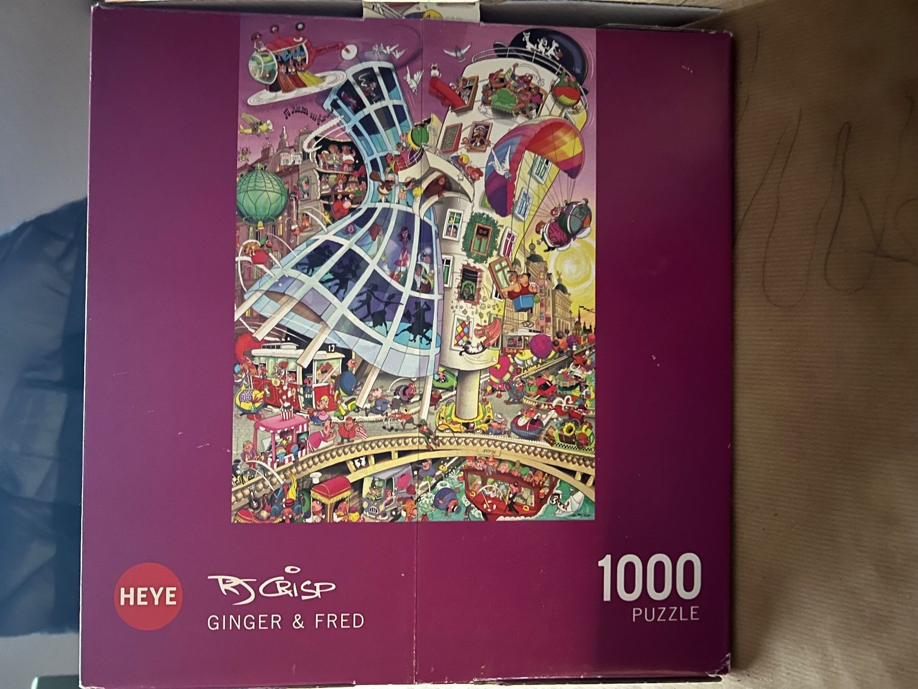Heye Puzzle: 1000 Pzzle von Heye RS Crisp "Ginger & Fred" – Usato da Steffisburg venduto da 9MOMO5