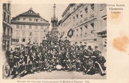 Lugano TI Civica Filarmonica concorso Ginevra 1902