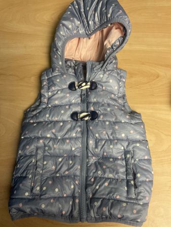 Neue wattierte Topomini Weste Gr. 92