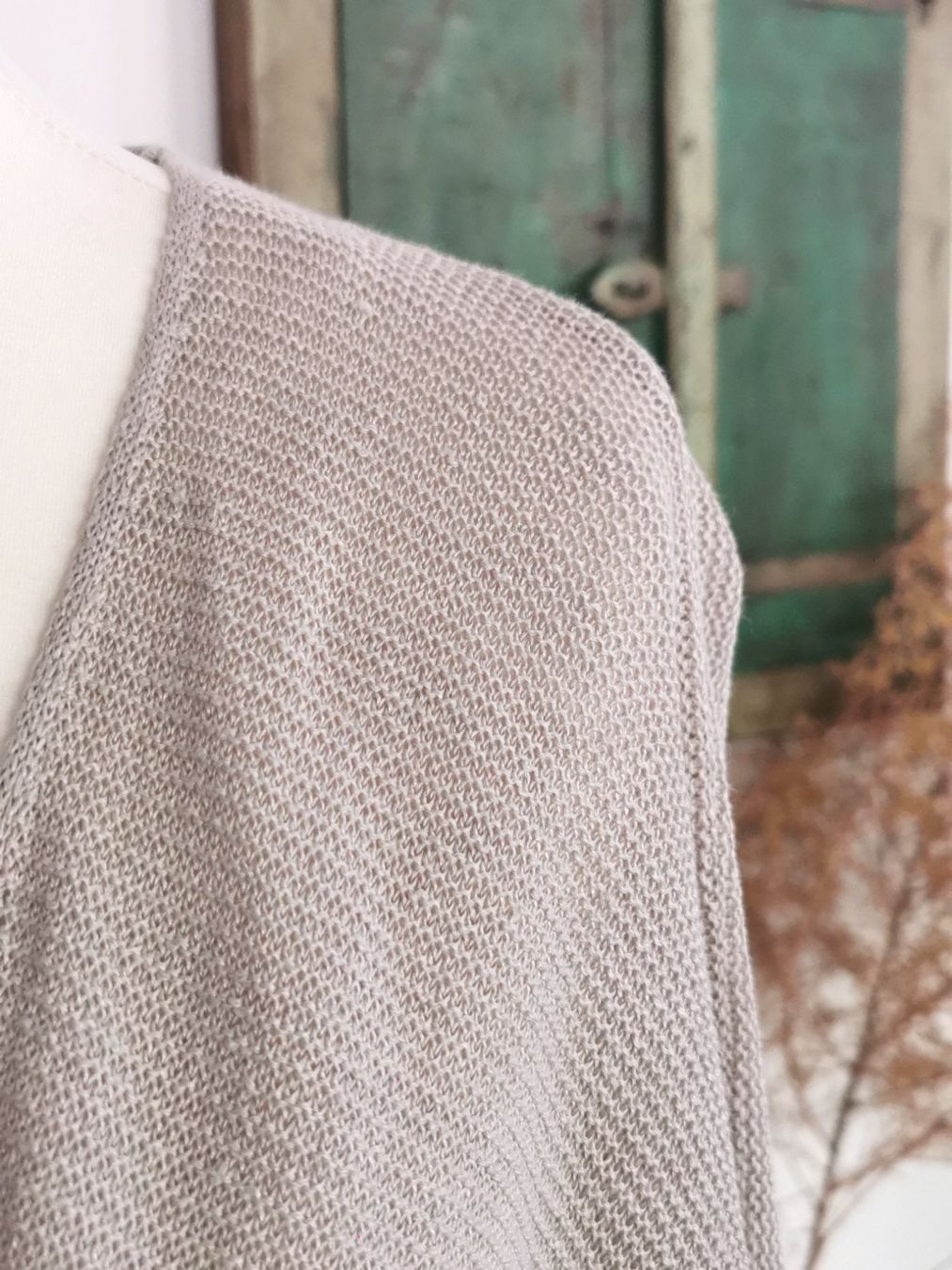 Nile Cappotti: Nile Leinenstrickmantel Gr. XL – Usato da gachnang venduto da tibus1 1