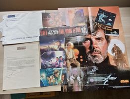 Brief von George Lucas STAR WARS Lucasfilm Fanclub
