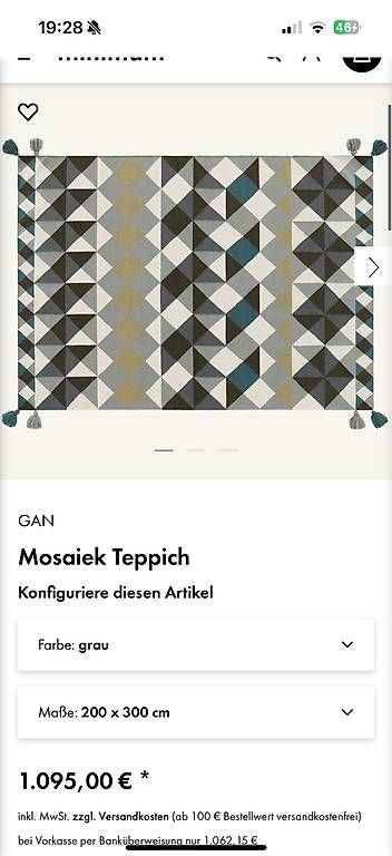 Teppiche: GAN Teppich – Gebraucht aus Schötz von Heimrich1602