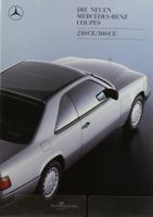 PROSPEKT | MERCEDES E-KLASSE - 230-300CE - C124 | AB 08.1988