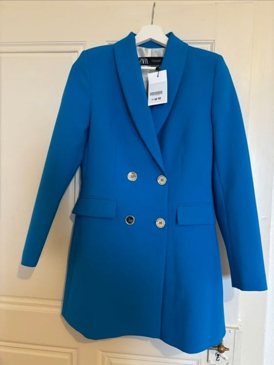 Veste Zara Neuve Sans étiquettes - Taille 40, Noir Et Blanc, Style Chic