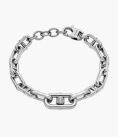 NEUF 100%: Bracelet FOSSIL Machine Knurled acier inoxydable!