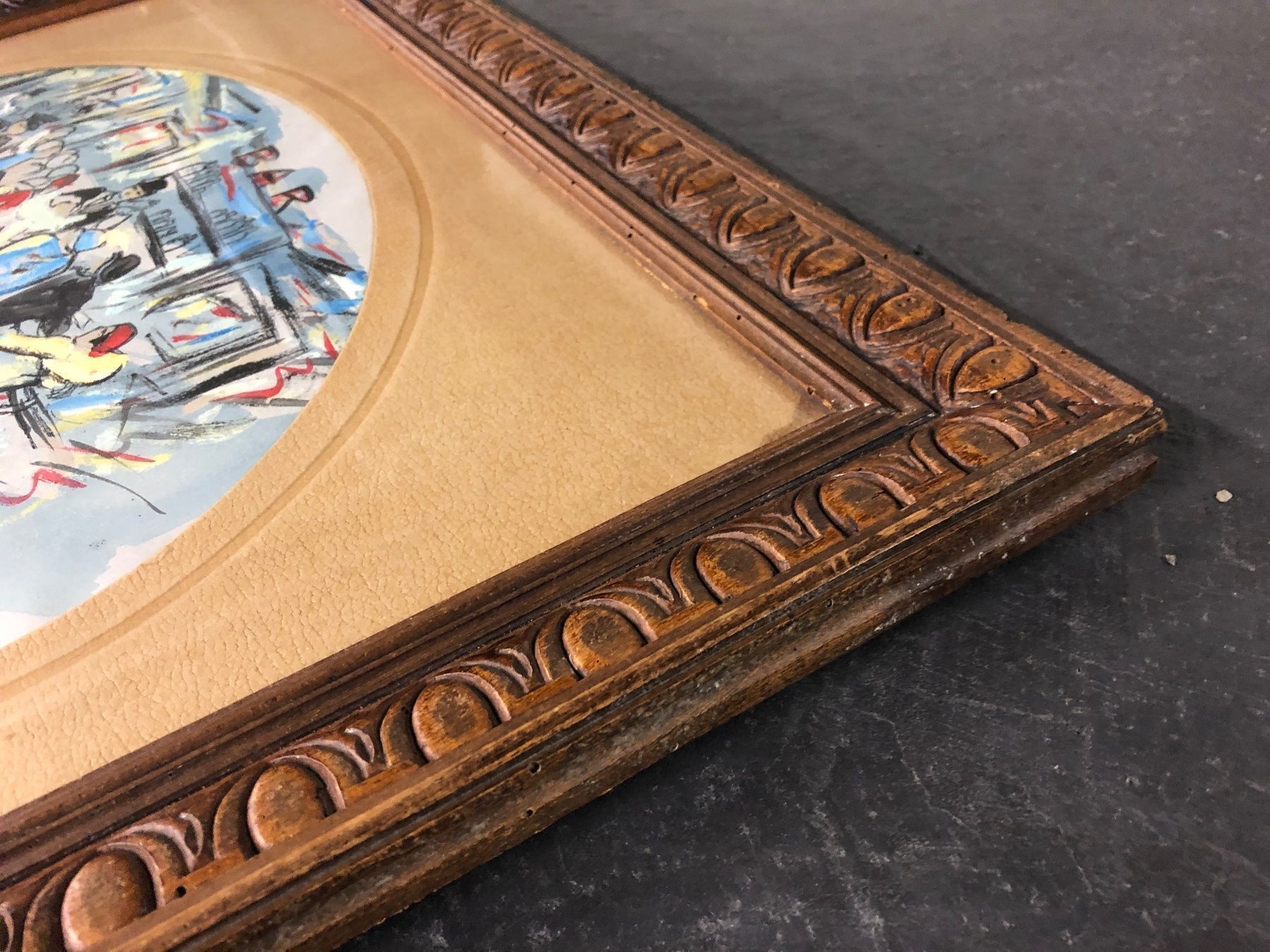 Dipinti: Bild, Aquarell - Bar Française – Usato da Zürich venduto da inga65 3