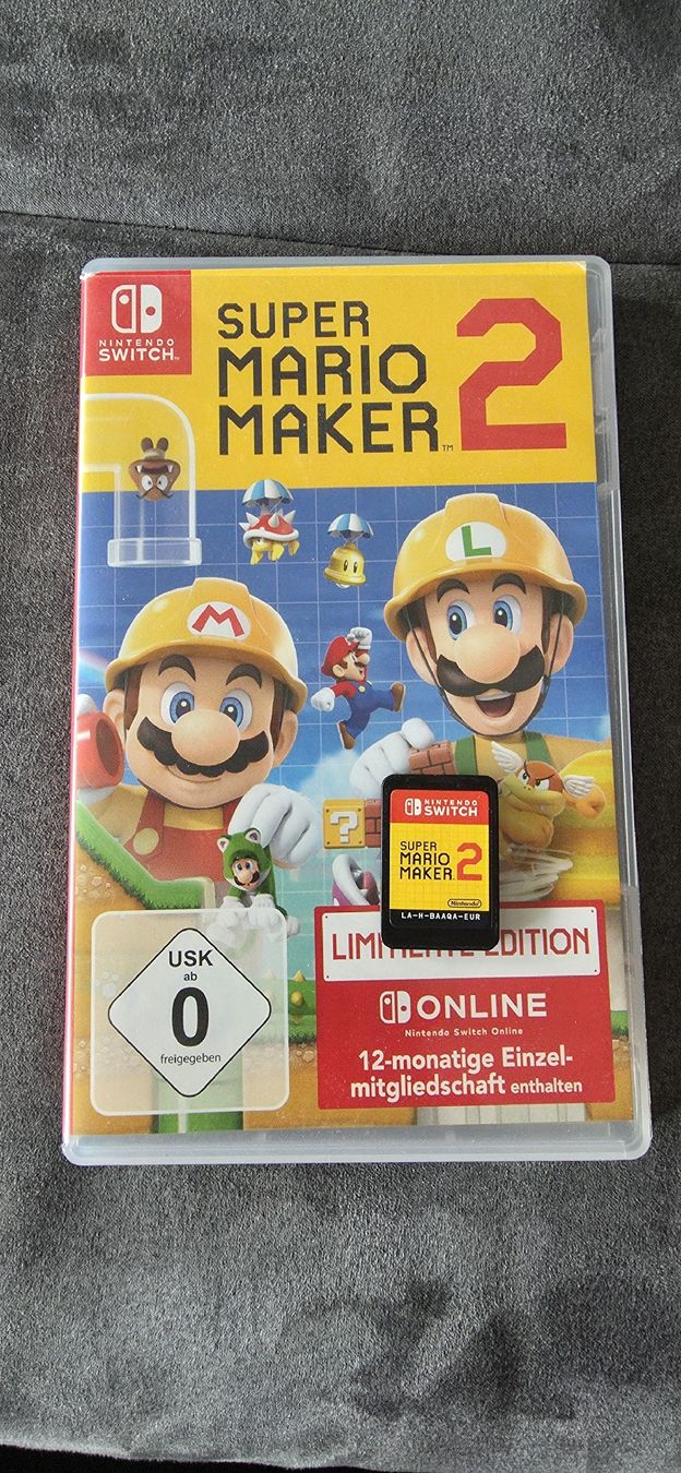 Nintendo Spiele: Super Mario Maker 2 Nintendo Switch – Gebraucht aus St. Gallen von JuanH