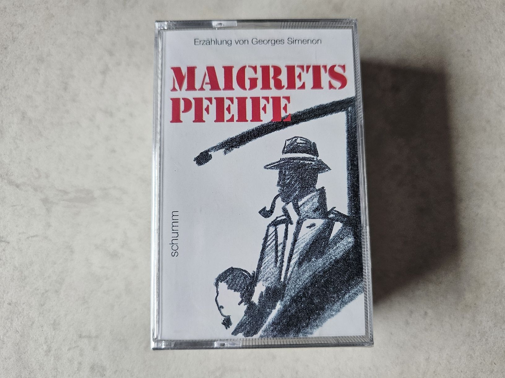 Musicassette: Maigrets Pfeife  /  Georges Simenon / Fabrikneu – Nuovo e nell'imballaggio originale da Schneisingen venduto da backstore24