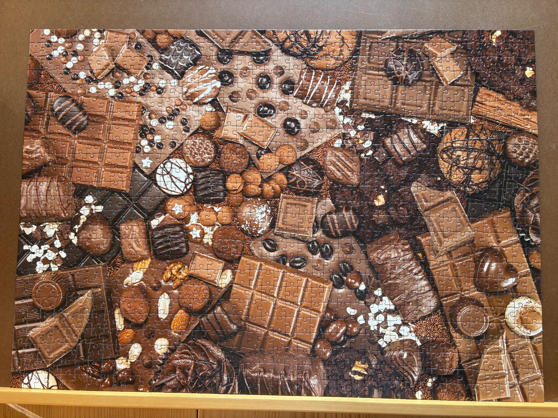 Puzzles: Puzzle Piatnik 1000 Teile - komplett - Schokoladen – Gebraucht aus Zweisimmen von Domii 2