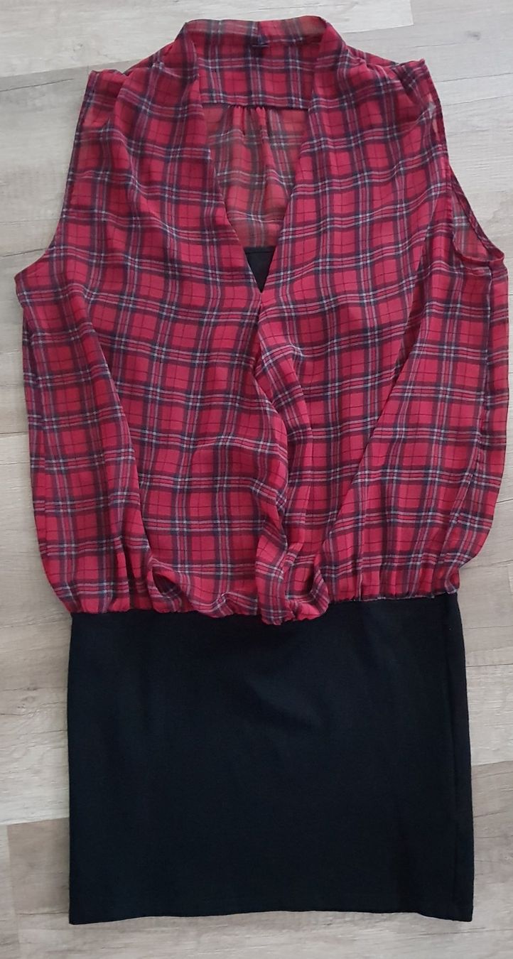 Pimkie Vestiti: Mini Kleid rot kariert Grösse M / L – Usato da Kriens venduto da angelaruediger 1