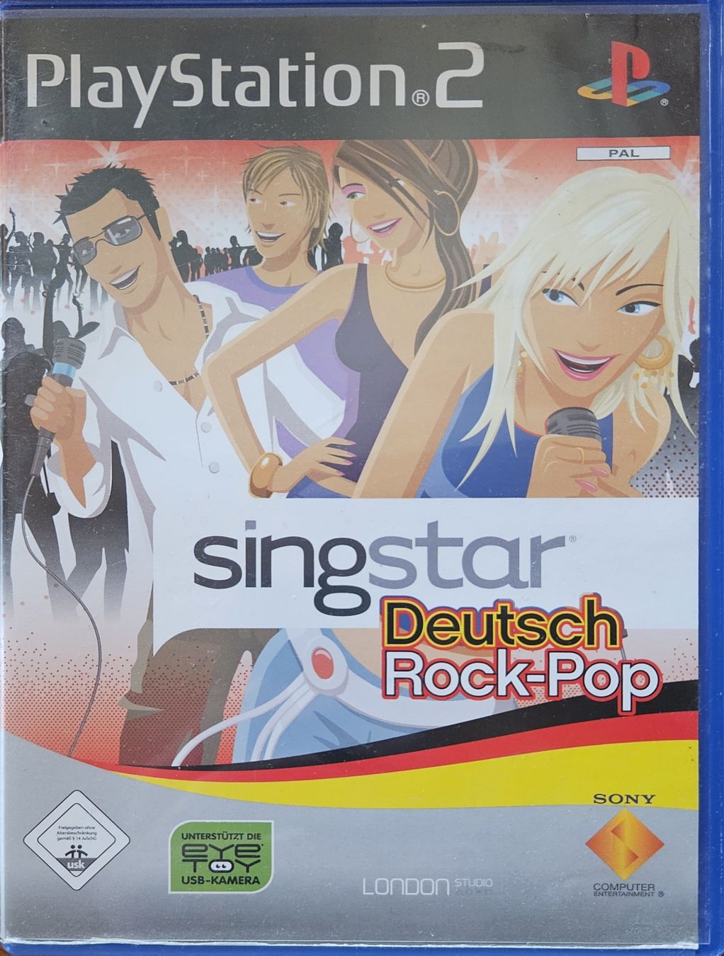 Jeux: Singstar Deutsch Rock-Pop - PS2 – D'occasion à Luzern par ruhmred