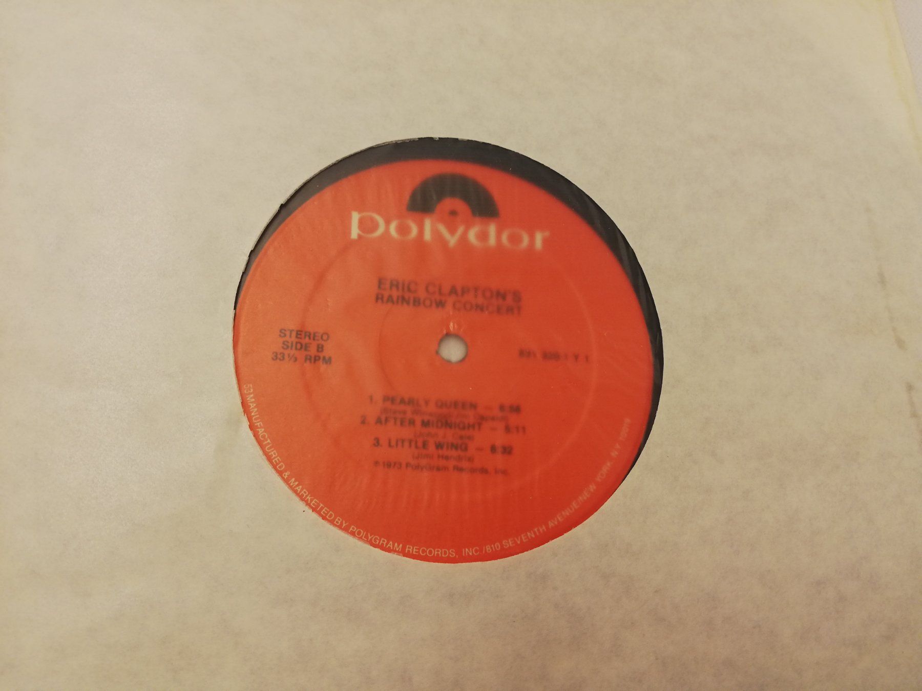 Dischi in vinile: ERIC CLAPTON'S RAINBOW CONCERT – Usato da Bern venduto da Vinylsound.ch 2