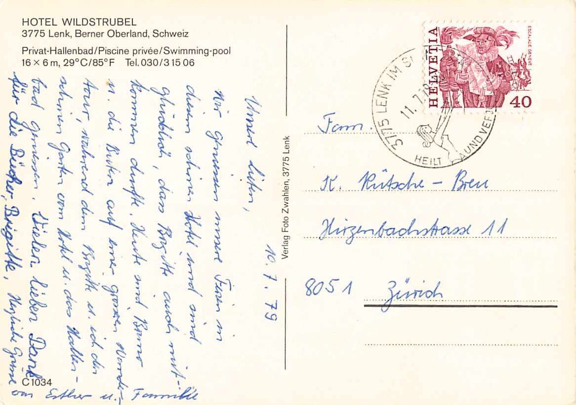 Cartoline postali: alte Ansichtskarte aus Archiv: DEUTSCHSCHWEIZ - ab 1.-- – Usato da Winterthur venduto da SchatzchischtliWinti 1
