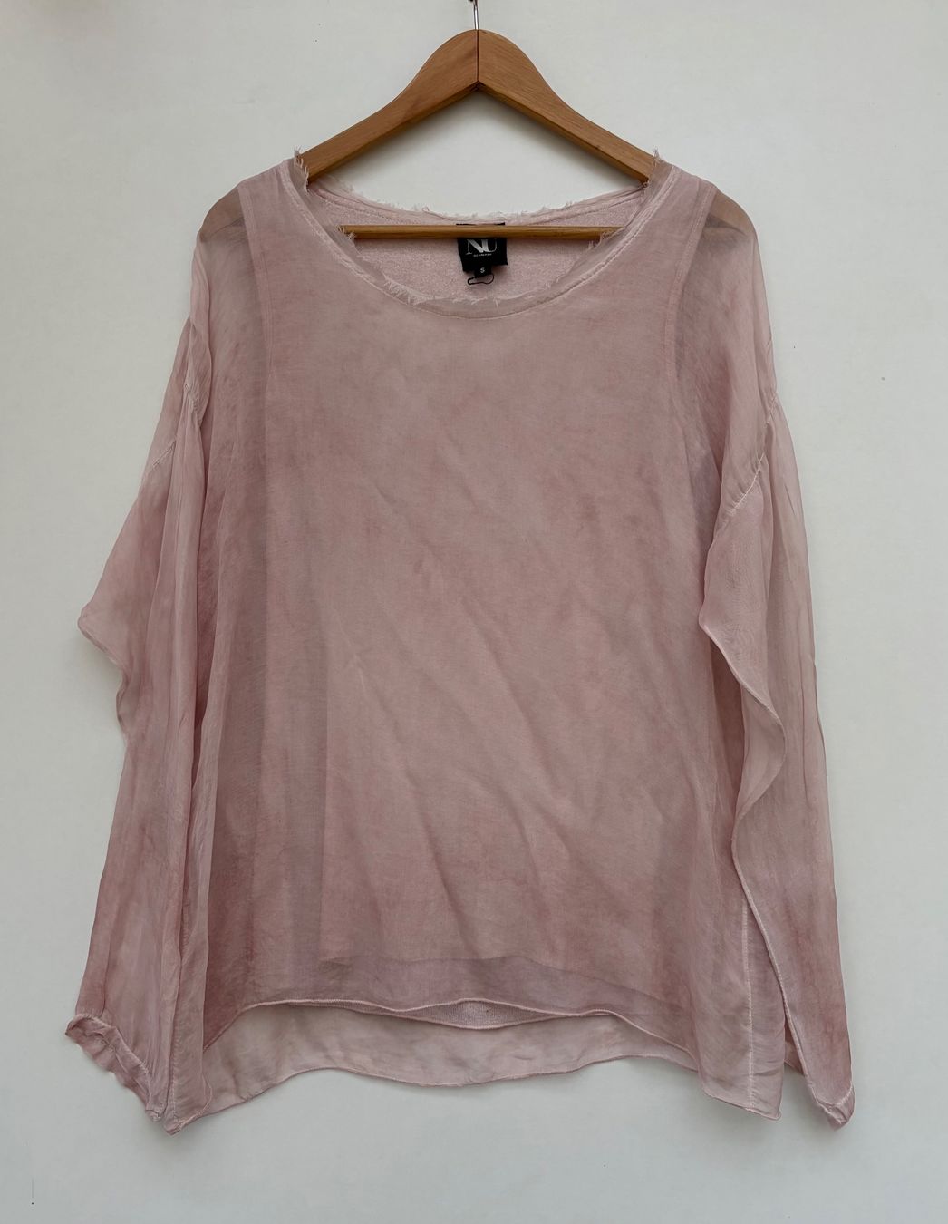 Chemisiers: Nü Shirtbluse mit Seide Gr.S – D'occasion à Unterägeri par Jutka_04 5