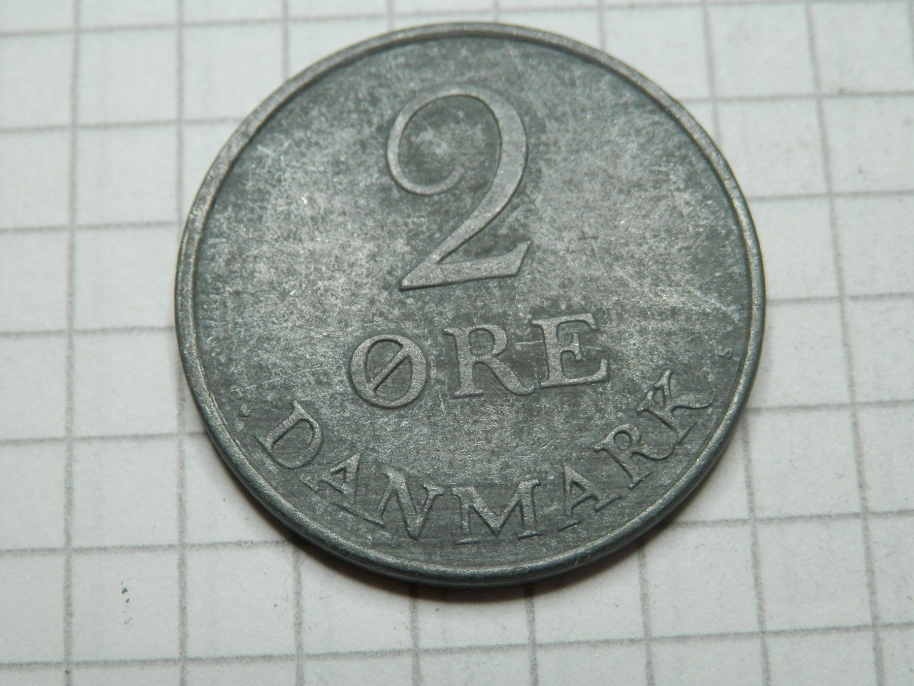 Alle Münzen: Dänemark  2 Öre, 1958 – Gebraucht aus Weiach von weiach81 1