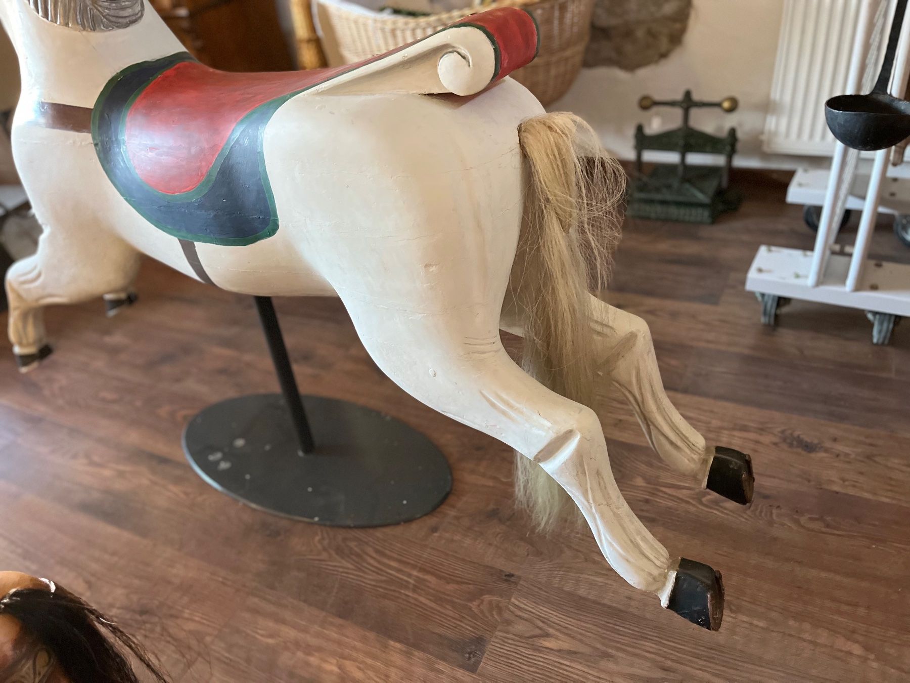 Giocattoli: G&J Lines Galloper- Karusselpferd um 1890 – Usato da Siblingen venduto da rantiques 4