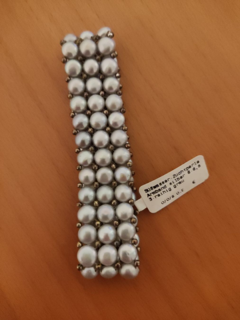 Perle (finte): Süßwasserperlen Armband Neu – Nuovo e nell'imballaggio originale da Münchenbuchsee venduto da Cori1968