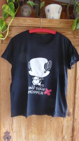 Schwarzes Tshirt Gr M TONY TONY CHOPPER