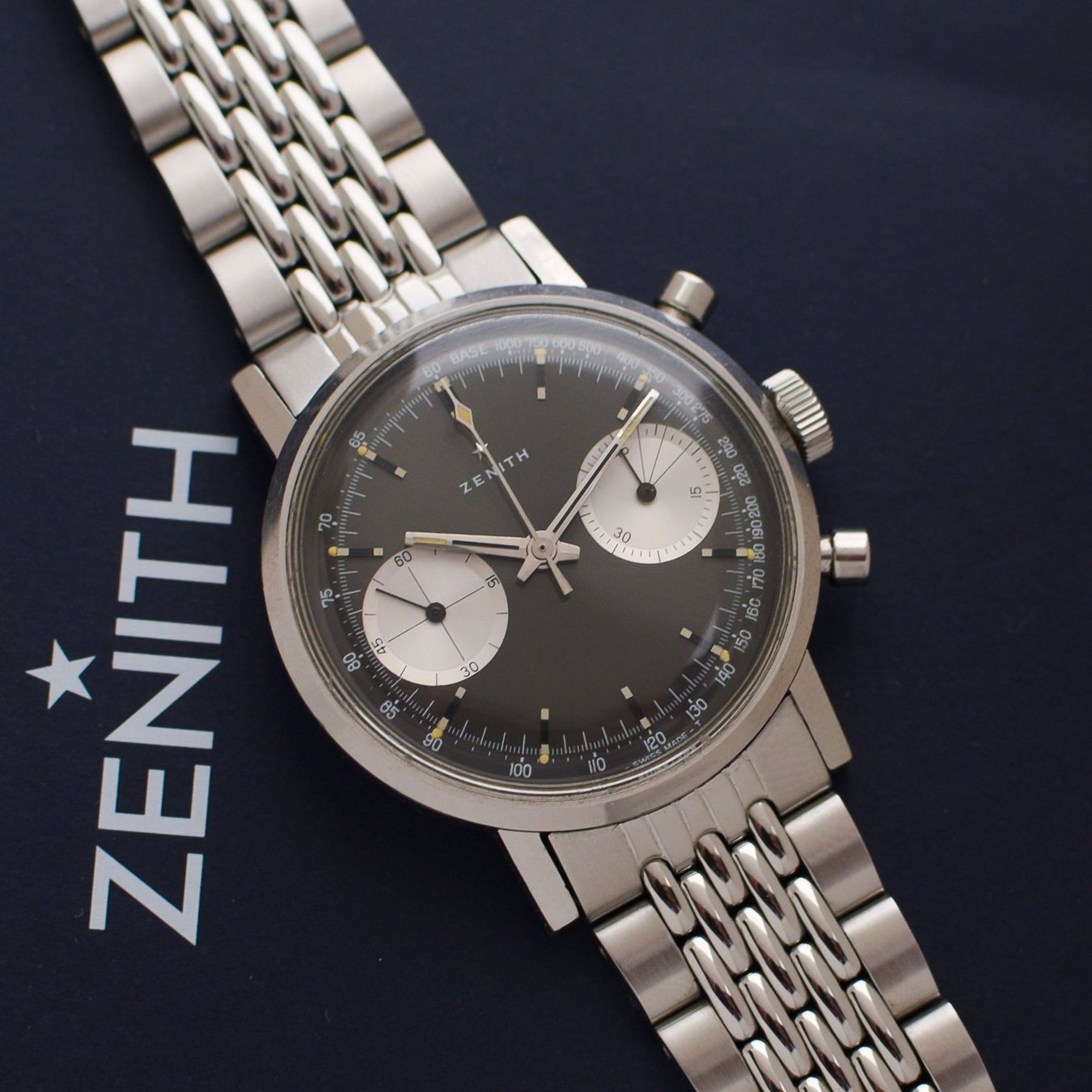 Zenith Orologi: Zenith "Reverse Panda" ref. A271 cal. 146DP from 1960s – Usato da St. Gallen venduto da Andrej99 1