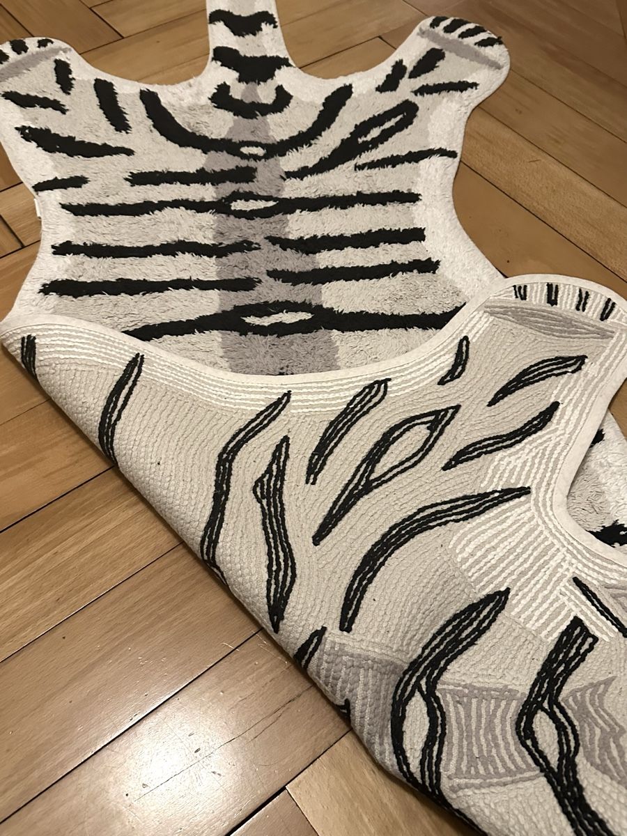 Tappeti: Weicher Tiger-Teppich Baumwolle (90x150) – Usato da Altdorf UR venduto da StayClassy 4
