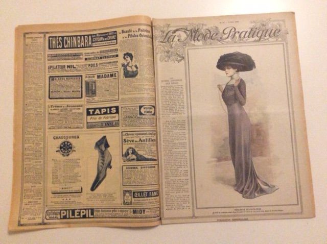 Zeitschriften & Magazine: Journal sur la Mode 1909 – Gebraucht aus Genève von edelweiss1900