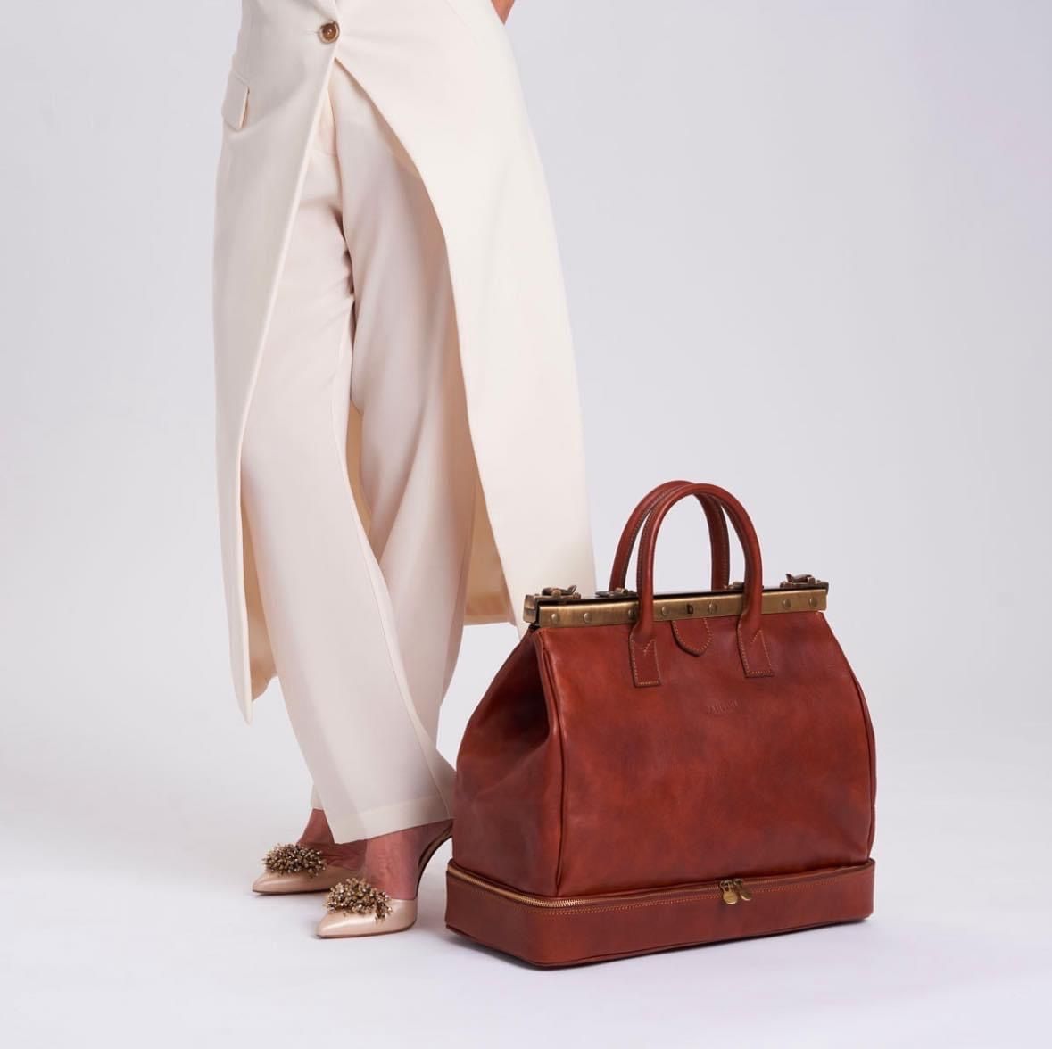Borse: Reisetasche Leder Mumbai – Nuovo e nell'imballaggio originale da Wittenbach venduto da bes_k8vr 1