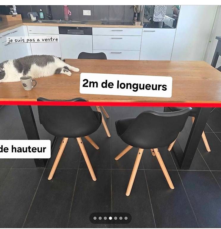 Conforama Set di tavolo e panche: Ensemble table et chaises – Usato da Collombey venduto da Mystery8