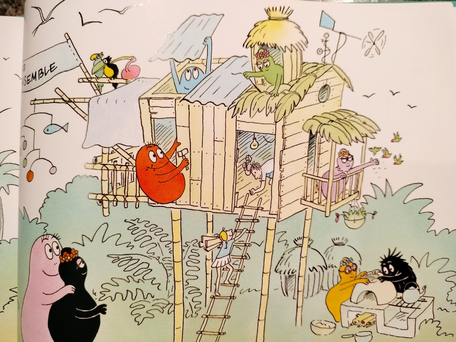 Libri: Les vacances de Barbapapa – Usato da Cortaillod venduto da rozinna 9
