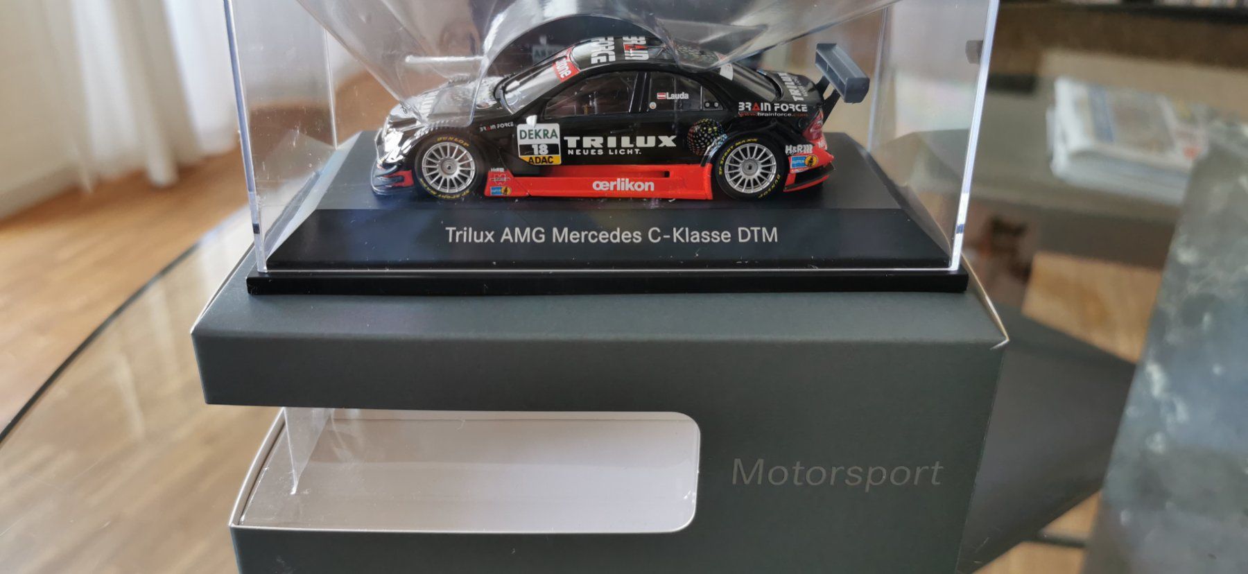 Mercedes-Benz Modellini d'auto: Mercedes DTM AMG 2007 – Nuovo e nell'imballaggio originale da huenenberg venduto da Suizofelize