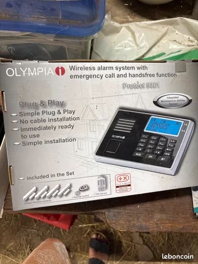 Alarmanlagen: OLYMPIA Protect 9061 Wireless Alarm System Set – Neu (gemäss Beschreibung) aus Wilen b. Wollerau von Urso007 4