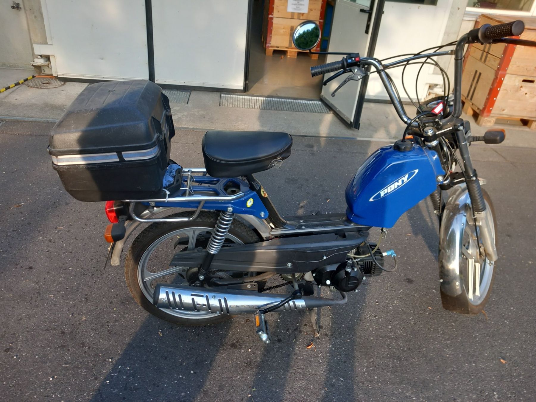 Pony Ciclomotori: Mofa Pony GTX - Blau – Usato da Uetendorf venduto da StiftungU