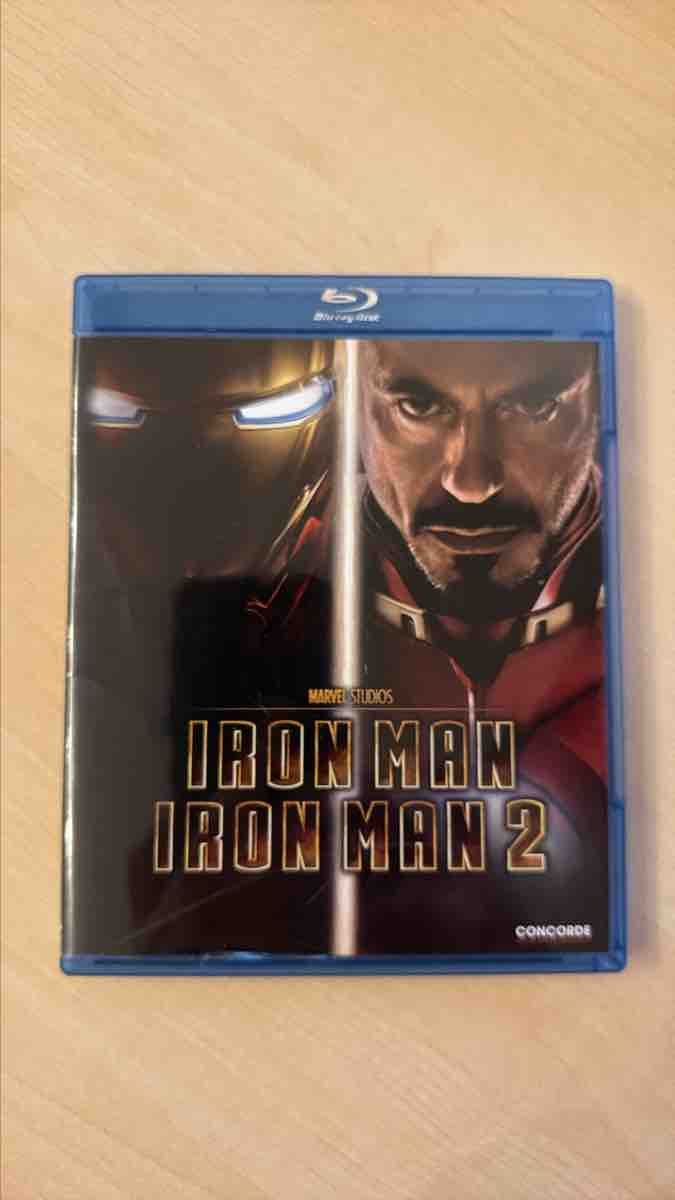 Tous les DVDs: Iron Man 1+2 Blu-ray – Neuf (Voir description) à Hittnau par PeterS75