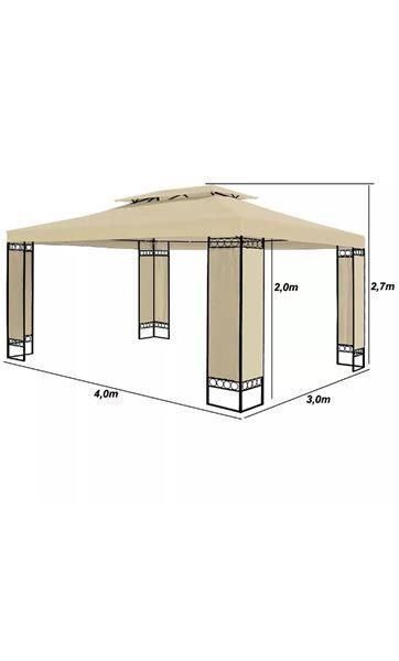 Tende & Padiglioni: +Pavillon 4x3m – Nuovo e nell'imballaggio originale da Amriswil venduto da JaJa-Express 3
