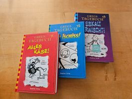 Gregs Tagebuch 11, 12, 13 als Set, guter Zustand