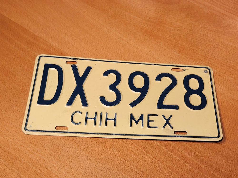 Selbstklebende Nummernschild-Flagge Mexiko – Für Auto & Motorrad, 2 Stück, Wetterfest & Leicht Anzubringen