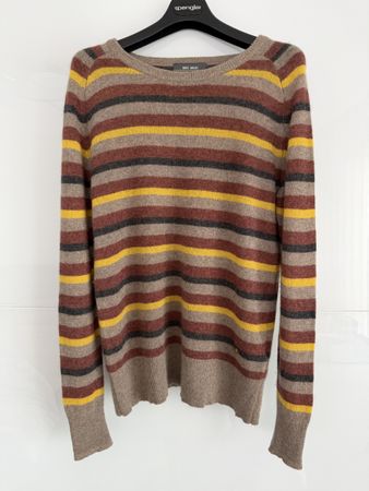 Mos Mosh Pullover aus 100% Kaschmir gestreift in Grösse L