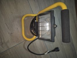 Baustellenstrahler gebraucht klein