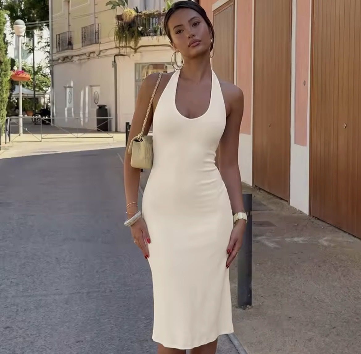 : Robe beige en taille M – Nuovo (secondo la descrizione) da Genève venduto da lea_b6vp 2