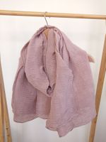 Grosser weicher Damen Schal ca. 90cm x 190cm Altrosa