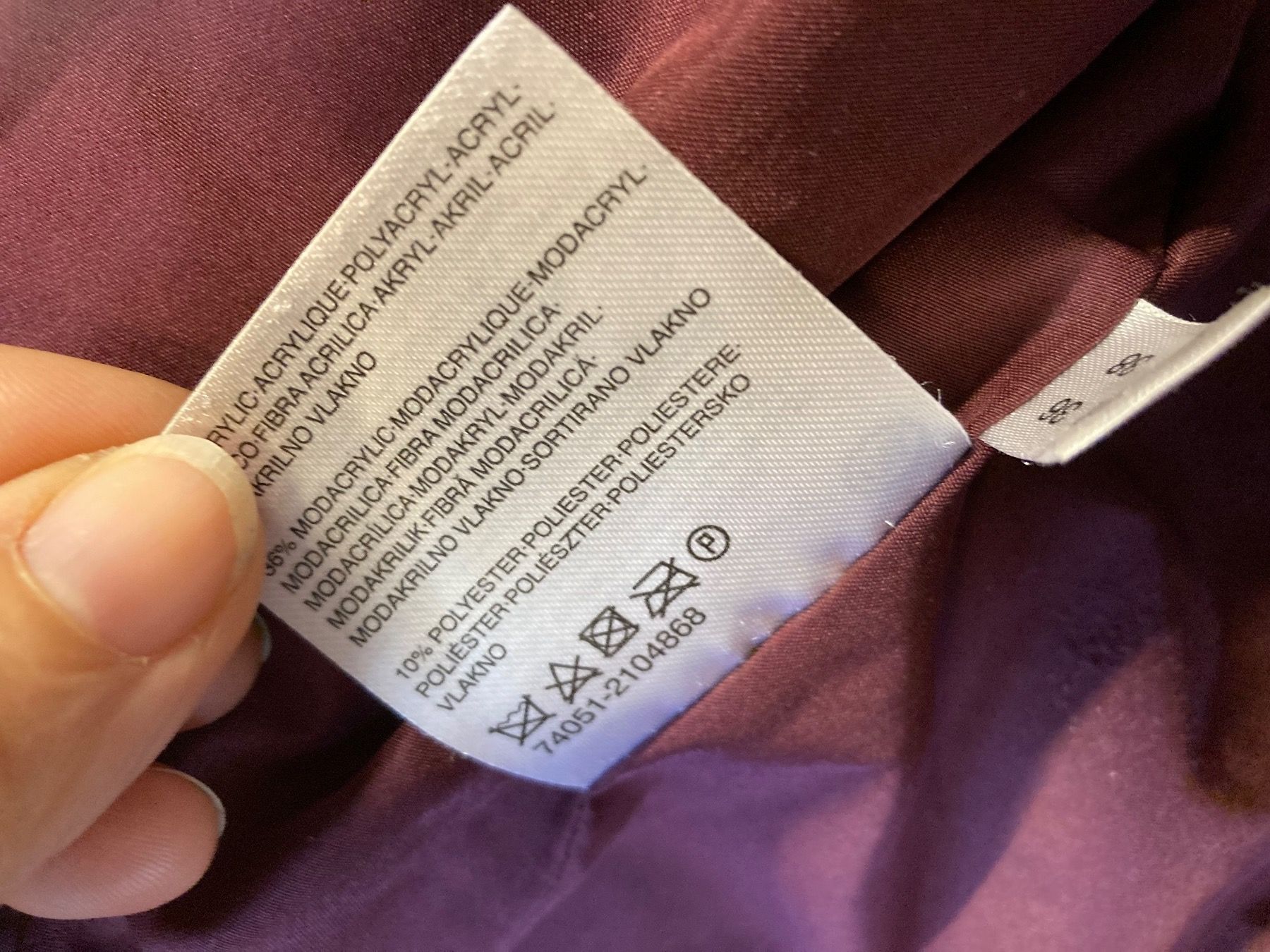 Giacche: Winterjacke Damen Bordeaux Gr. 36 – Usato da Bauma venduto da haelge01 3