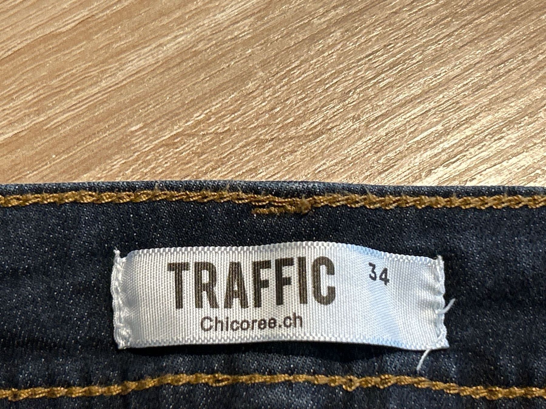 Jeans: Jeans dunkelblau von Traffic Gr. 34 – Usato da Brunnen venduto da Nala2929 5