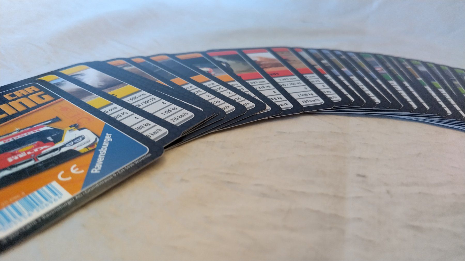 Ravensburger Giochi: Ravensburger Auto Quartett - Car Racing / 32 Karten – Usato da Bellach venduto da JingleJerry 7