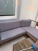 Garten Lounge Set Holz modular gebrauchter Zustand