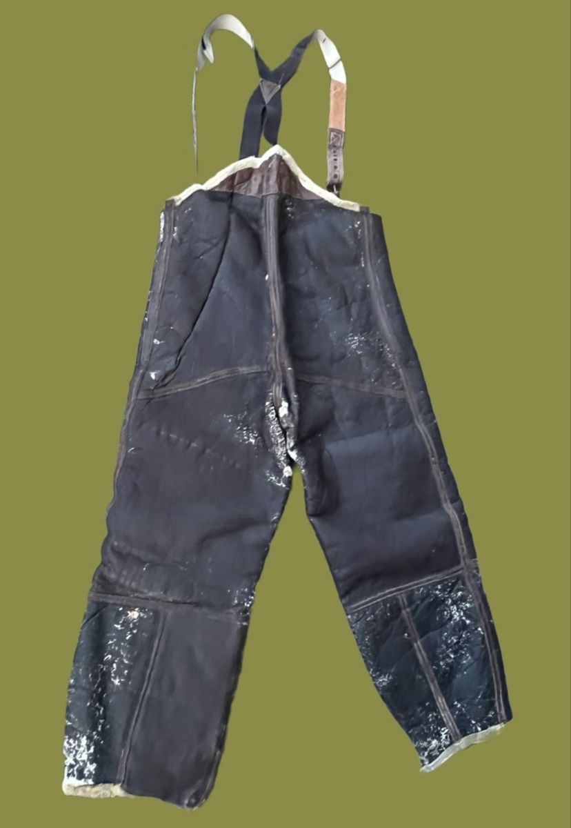 US Army Uniformi: Pantalon cuir TYPE B1 US Army Air Force WW2 – Usato da Bellevue venduto da Belafer 2