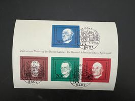 D Adenauerblock 1968 Erstag    (G583)