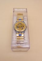 * SWATCH GOLD SMILE GN123 * MIT ORIGINAL BOX * WIE NEU ! *
