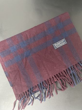 Écharpe Burberry Laine rouge à carreaux
